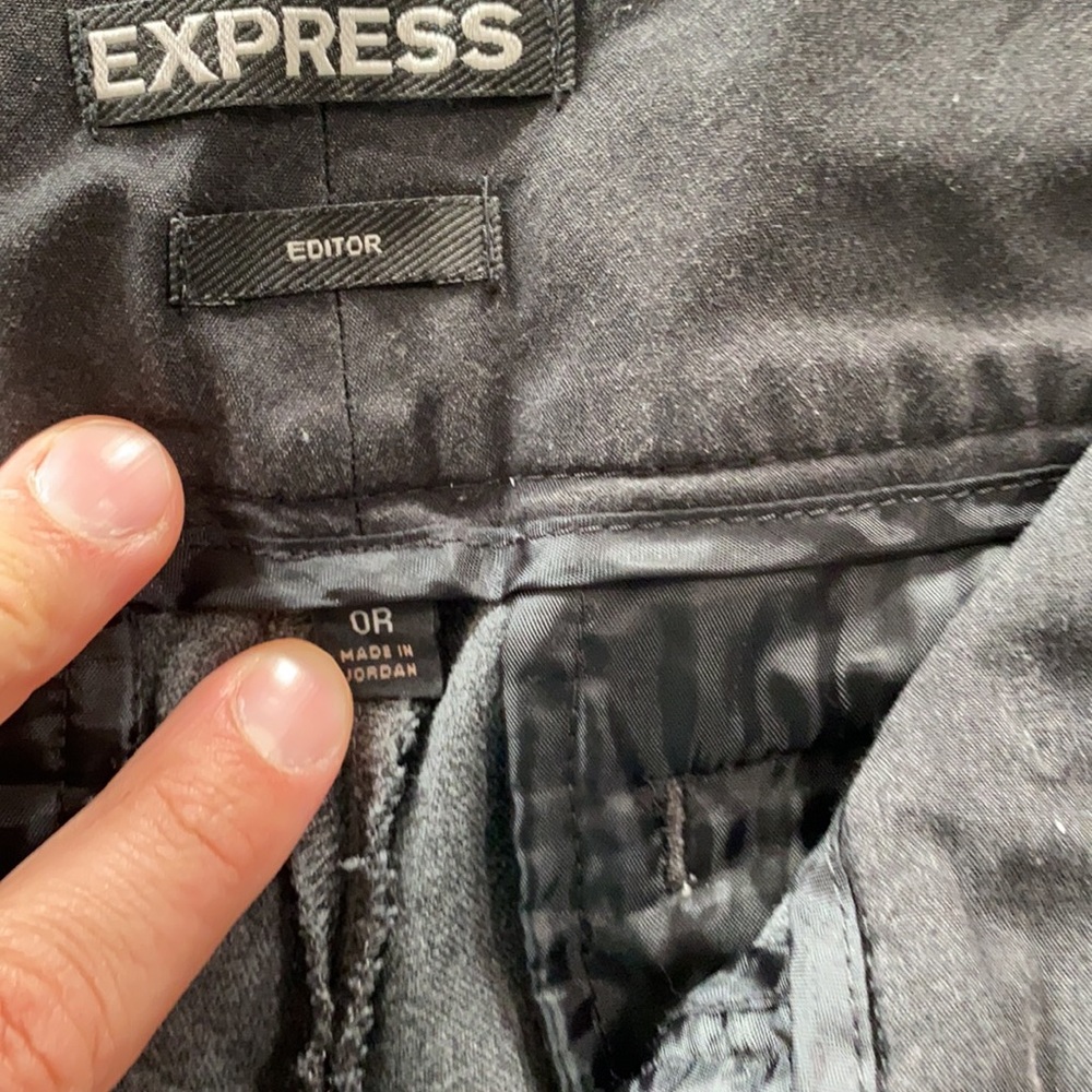 Express Editor Pants, Charcoal - image 4